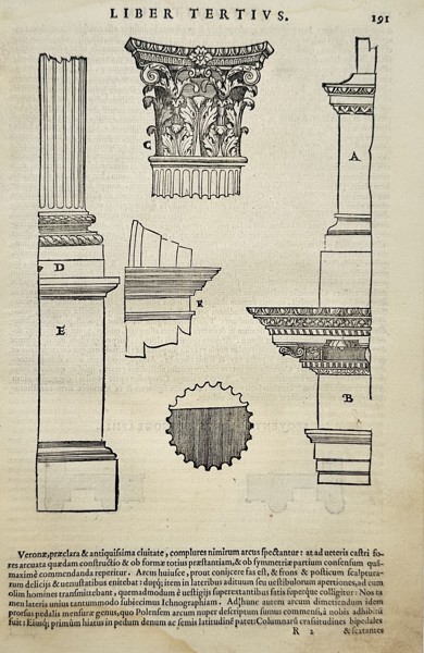 Bernard de Montfaucon (1655–1741) – Architectural Details of Classical Orders – Engraving (c. 1719)