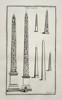 Bernard de Montfaucon (1655–1741) – Obelisques (Obelisks) – Engraving (c. 1719)