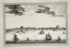 Antoine François Prévost d'Exiles (Abbé Prévost) (1697–1763) – View of Galle Point (Sri Lanka) – Engraving (c. 1760)