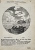 Jacob Cats (1577–1660) – Men in a Small Boat in a Storm (Sera Post Vvlnvs Cavtio) – Engraving (1640)