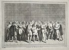 Jakob van der Schley (1715–1779) – Cérémonie du Mariage des Incas (Inca Marriage Ceremony) – Engraving (c. 1755)