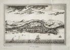 Jakob van der Schley (1715–1779) – Vue de Dahul (View of Dahul) – Engraving (c. 1755)