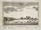 Jakob van der Schley (1715–1779) – Vue du Chateau de Batavia (View of the Castle of Batavia) – Engraving (c. 1755)