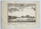 Jakob van der Schley (1715–1779) – Vue du Chateau de Batavia (View of the Castle of Batavia) – Engraving (c. 1755)
