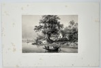 Auguste-Nicolas Vaillant (1793–1858) – Vue Prise sur les Bords de l'Equateur (View Taken on the Banks of the Equator) – Engraving (1838)