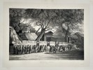 Louis Auguste de Sainson (1801–1887) – Procession d'Officiers (Procession of Officers, Canton) – Engraving (1833)