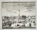Johannes Meertens (Active c. 1690–1720) – The View of Oostburg (Netherlands) – Engraving (c. 1700)