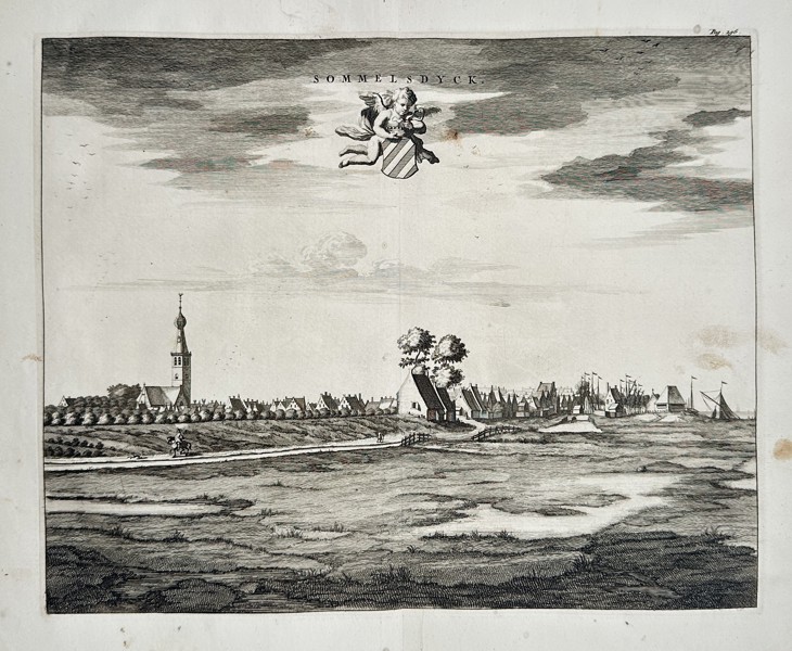 Johannes Meertens (Active c. 1690–1720) – Sommelsdyck (Netherlands) – Engraving (c. 1696)