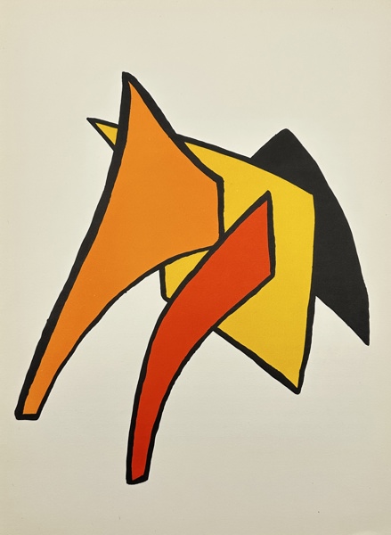 Alexander Calder (1898-1976) - Untitled from "Derriere le Miroir" #141, 1963