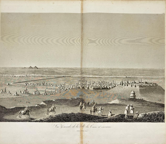 Dominique Vivant Denon - Topography - View of Cairo - Egypt