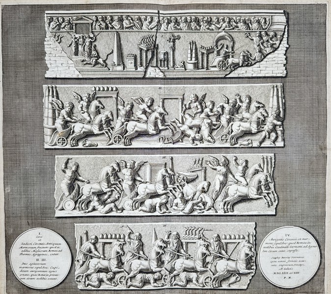 François Jacques Deseine (1768–1837) – Design for an Ornate Pedestal (Pieds) from Architectural Ornaments – Engraving (c. 1813)