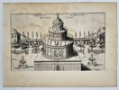 Giacomo Lauro (fl. 1600–1645) – Castel Sant'Angelo (The Mausoleum of Hadrian) – Copperplate engraving (Early 17th Century)