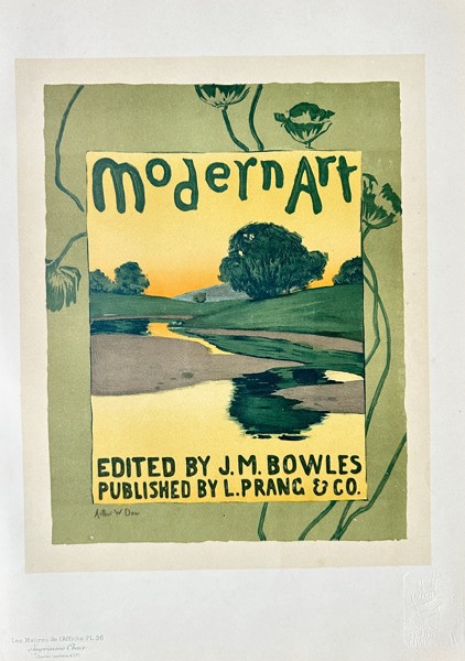 Arthur Wesley Dow (1857-1922) – Modern Art – Lithograph (1897)