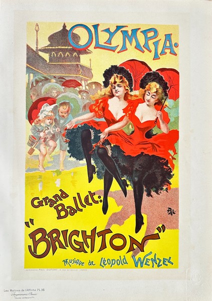 Jean de Paléologu (Pal) (1855-1942) – Olympia, Grand Ballet: Brighton