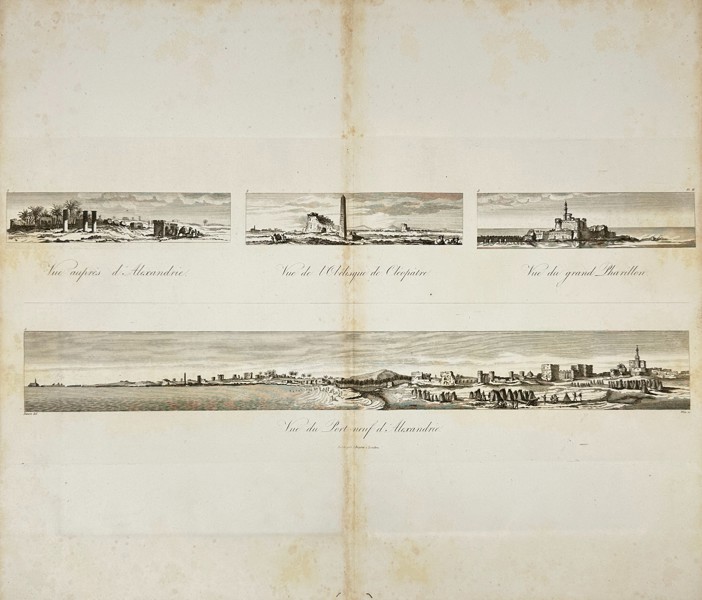 Samuel Bagster (1772–1851) – Views of Alexandria – Copperplate Engraving 1830