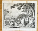 Jan Luyken (1649–1712) – The Preaching of the Reformed outside Antwerp in the Year 1566 – Engraving (1685)