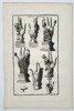 Bernard de Montfaucon (1655–1741) – Votive Hands (Mains Votives) and Sabazios Symbols – Copperplate engraving (c. 1719–1724)