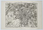 Louis Charles Desnos (1725–1805) – Map of Paris and its Suburbs (Plan de Paris et de ses Faubourgs) – Copperplate engraving (18th Century)