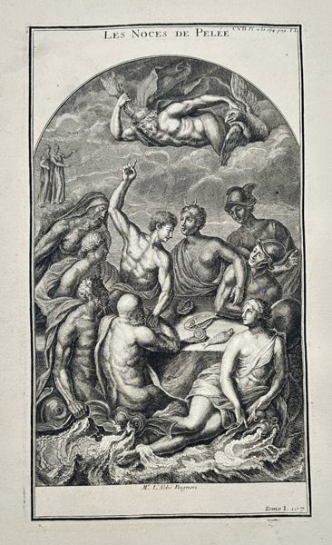 Pietro Santi Bartoli (1635–1700) – The Wedding of Peleus and Thetis – Engraving