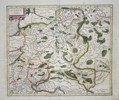 Johannes Janssonius (1588–1664) - Map of Lithuania - Hand-colored Engraving (Mid-17th Century)