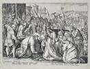 Adriaen Collaert (1560–1618) - Christ Carrying the Cross - Copperplate Engraving (Late 16th Century)