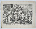 Adriaen Collaert (1560–1618) - Christ Carrying the Cross to Calvary - Copperplate Engraving (Late 16th Century)