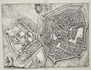 Lodovico Guicciardini (1521–1589) - Map of the City of Arras - Copperplate Engraving (Late 16th Century)