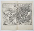 Lodovico Guicciardini (1521–1589) - Map of the City of Arras - Copperplate Engraving (Late 16th Century)