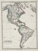 Adolf Stieler (1775–1836) - Map of the Americas - Hand-colored Engraving (Early 19th Century)