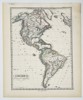 Adolf Stieler (1775–1836) - Map of the Americas - Hand-colored Engraving (Early 19th Century)