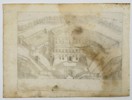 Giacomo Lauro (1550–1630) - View of a Star-Shaped Villa (Villa Farnese) - Copperplate Engraving (Late 16th Century)