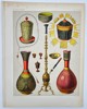 Pieter Willem Marinus Trap (1852–1905) - Ornate Hookah Bases and Ceremonial Vessels - Color Lithograph (Late 19th Century)