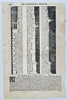 Sebastiano Serlio (1475–1554) - Study of Composite Order Columns and Masonry - Woodcut (16th Century)