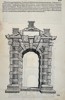 Sebastiano Serlio (1475–1554) - Elevation Design for a Composite Archway - Woodcut (16th Century)