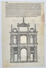 Sebastiano Serlio (1475–1554) - Elevation Design for a Composite Archway - Woodcut (16th Century)