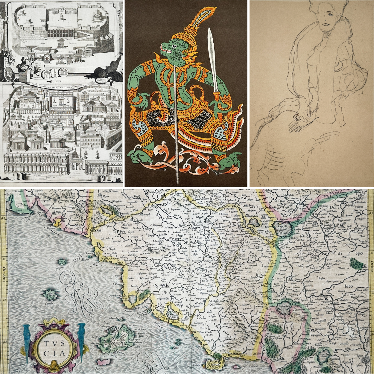 Fine Art. Antique Prints, Maps and Drawings / 20-12-2025, 18:00 CET